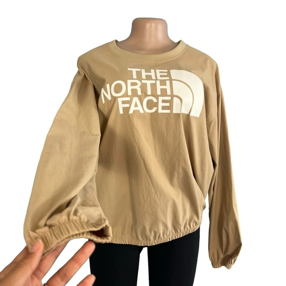 The North Face Explore City Woven Pullover Tan - Picture 4 of 10
